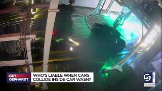 Get Gephardt: Who’s legally responsible for damage when cars collide in a car wash?