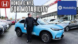 Honda e:NY1 on Motability: The Perfect Electric Car for You?