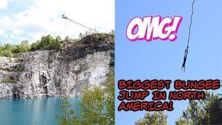 HIGHEST BUNGEE JUMP IN NORTH AMERICA! - Aymeric Jett & Satine Scarlett