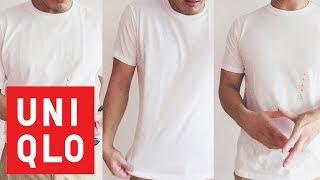 3 UNIQLO White T-Shirts Compared! - (UNIQLO U / Cotton Supima / DRY / Review)