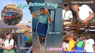 HIGH SCHOOL VLOG‍+ GRWM| Senior year | Nigerian YouTuber