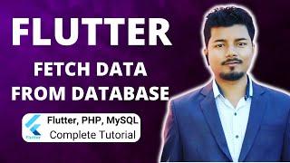 How to Fetch Data From Database Using PHP MYSQL (Part 30) | Flutter, PHP, Mysql Tutorial Series