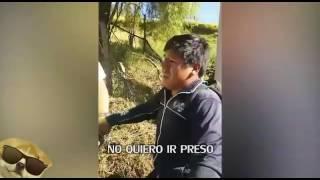 Broma de Policías a Joven en moto