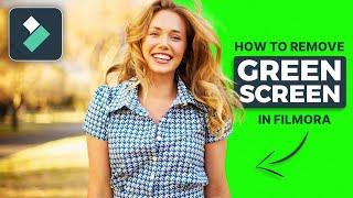 How to Remove Green Screen in Filmora 12! Filmora 12 tutorial For beginners