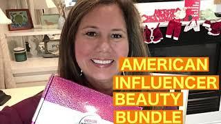 AMERICAN INFLUENCER BEAUTY BUNDLE - UNBOXING AND REVIEW - DECEMBER/JANUARY