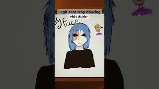 Its like the only thing my brain knows how to draw #sallyface #salfisher #videogame #horrorgame