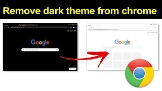 How to turn off dark mode google chrome? - Smart Enough