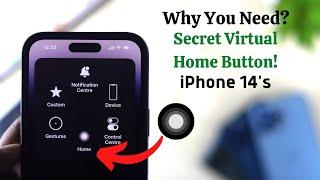 iPhone 14's/Pro Max: Why Enable? Assistive Touch Home Button [iOS 16]