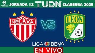 Necaxa vs León EN VIVO | Jornada 12 Liga MX Clausura 2025