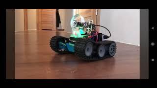 WebRTC Remote Controlled Robot