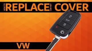 VW - How to replace car key cover