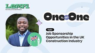 Job Sponsorship Opportunities in the UK Construction Industry: Expert Tips with Toyyib Adelodun