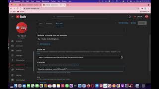 How to set Custom URL for YouTube Channel 2022