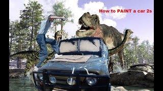 How to Paint Cars with Aerosol Spray Cans. Repair Rust on your Car. SUV 4WD UAZ  469 2s