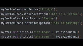 Spring Framework: Loading Beans with an ApplicationContext, additional beans (Skillsoft)