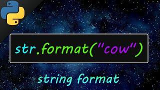 Python string format 