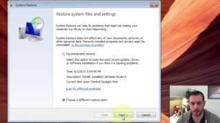 How to Restore Your Computer to an Earlier Date