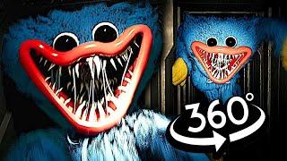 Poppy Playtime Chapter - Huggy Wuggy Dance Glitch Jumpscare 360