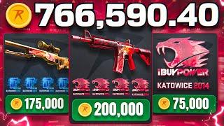 WE WON $700,000 FROM INSANE UNBOXINGS! (CSGOROLL BEST WINS)