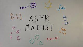 [ASMR] Solving Maths Problems