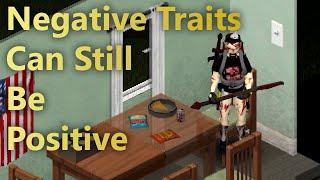 I Ramble About The Negative Traits In Project Zomboid For 20 Minutes