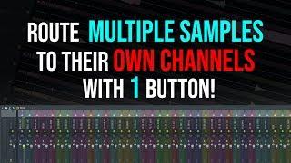 How To Route Multiple Samples To Their Own Channel? FL Studio Routing Tips For Mixing & Mastering