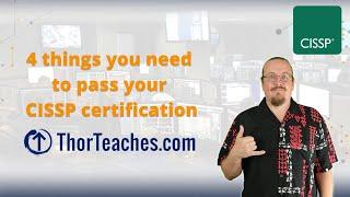 CISSP Tips and Tricks | The 4 things you need to pass your CISSP certification