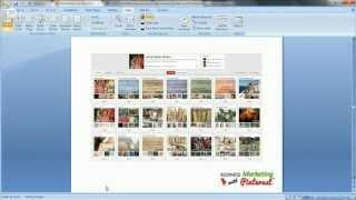 Marketing Your Book/Script Using Pinterest