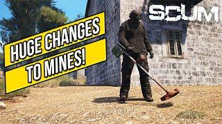 SCUM - HUGE Changes To Mines!