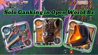 Black Zone Solo Ganking in 30 minutes | How much profit | Albion Online | Mobile Gameplay