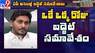 Annual budget for 2021-22 presented in AP Assembly : One Minute Full News - TV9