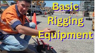 Basic rigging and slinging equipment