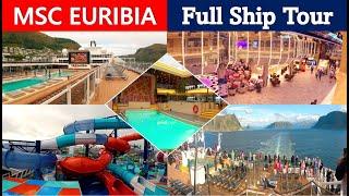 Euribia, MSC Euribia Full Ship Tour ️ Deck by Deck, Incredible Msc Ship!
