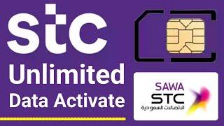Stc Unlimited internet Package Activate | Stc All internet Package | Stc Mb Kaise Banaye | Stc Sawa