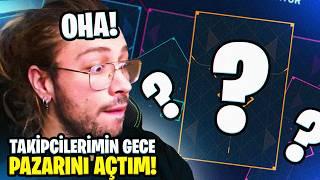 Takipçilerimin GECE PAZARLARINI açıp, SKİN aldırttım! #4 | Valorant