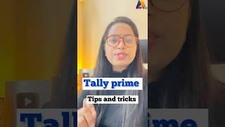 Tally prime tips and tricks #shorts