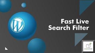 Add a Live Search Filter to Your WordPress Site | WordPress Plugin Tutorial - CreativeMinds