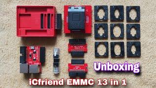 How To ICFriend EMMC 13 in 1 Socke Unboxing