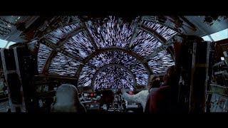 Star Wars: The Empire Strikes Back - Falcon enters Hyperspace
