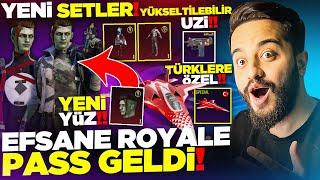 YENİ ROYALE PASS GELDİ! TÜRKLERE ÖZEL DESEN! YENİ YÜZ! YÜKSELTİLEBİLİR UZİ! EN İYİ RP! PUBG Mobile