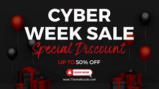 CYBER WEEK SALE | 30% Discount on TNC FlipBook and other ThemeNcode Products