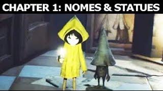 Little Nightmares Chapter 1: The Prison - All Nomes & Statues Locations (All Collectibles)