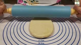 Making Spiral Curry Puff Pastry