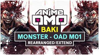 [ANIMEOMO]「BAKI OST」-「Monster / OAD M01」(Rearranged/Extended) | GYM MOTIVATION SOUNDTRACK