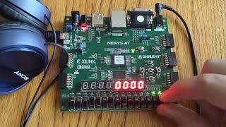 Digital Alarm Clock implemented on FPGA Lab 9 ECE 3300L