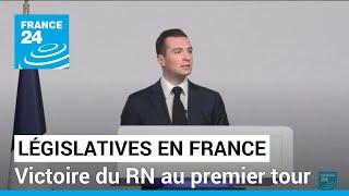 Les résultats du premier tour des législatives, un nouveau séisme en France • FRANCE 24