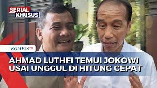 Usai Unggul di Hitung Cepat, Cagub Jateng Ahmad Luthfi Temui Jokowi di Solo