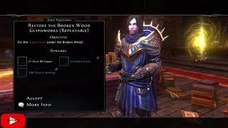 Neverwinter Restore the Broken Wood Glyphworks - Vallenhas