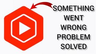 How To Solve YouTube Studio App Something Went Wrong (Try Another Account) Problem| Rsha26 Solutions