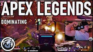 DOMINATING WITH RANDOMS! VISS APEX LEGENDS